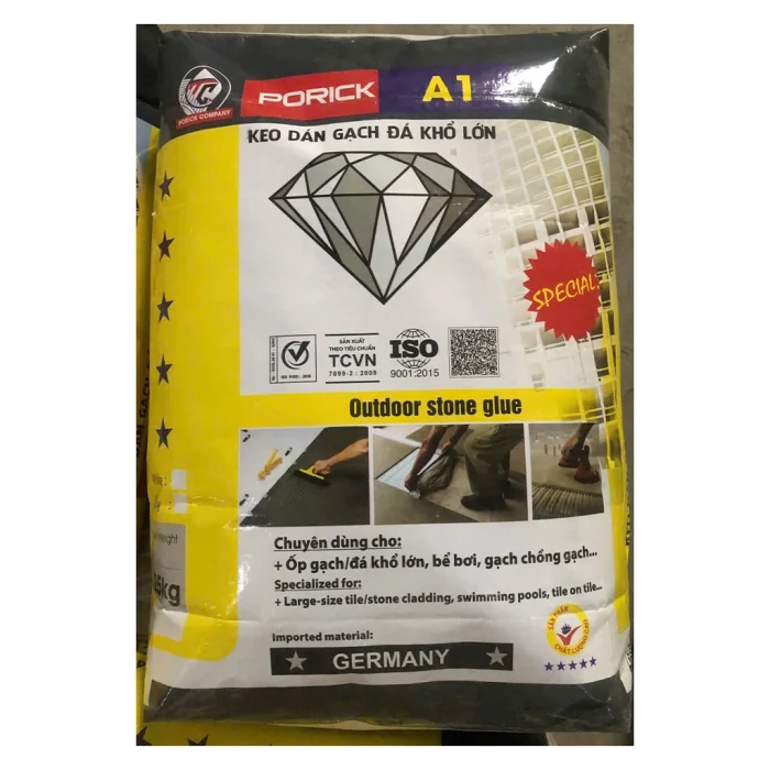 Keo dán gạch đá khổ lớn